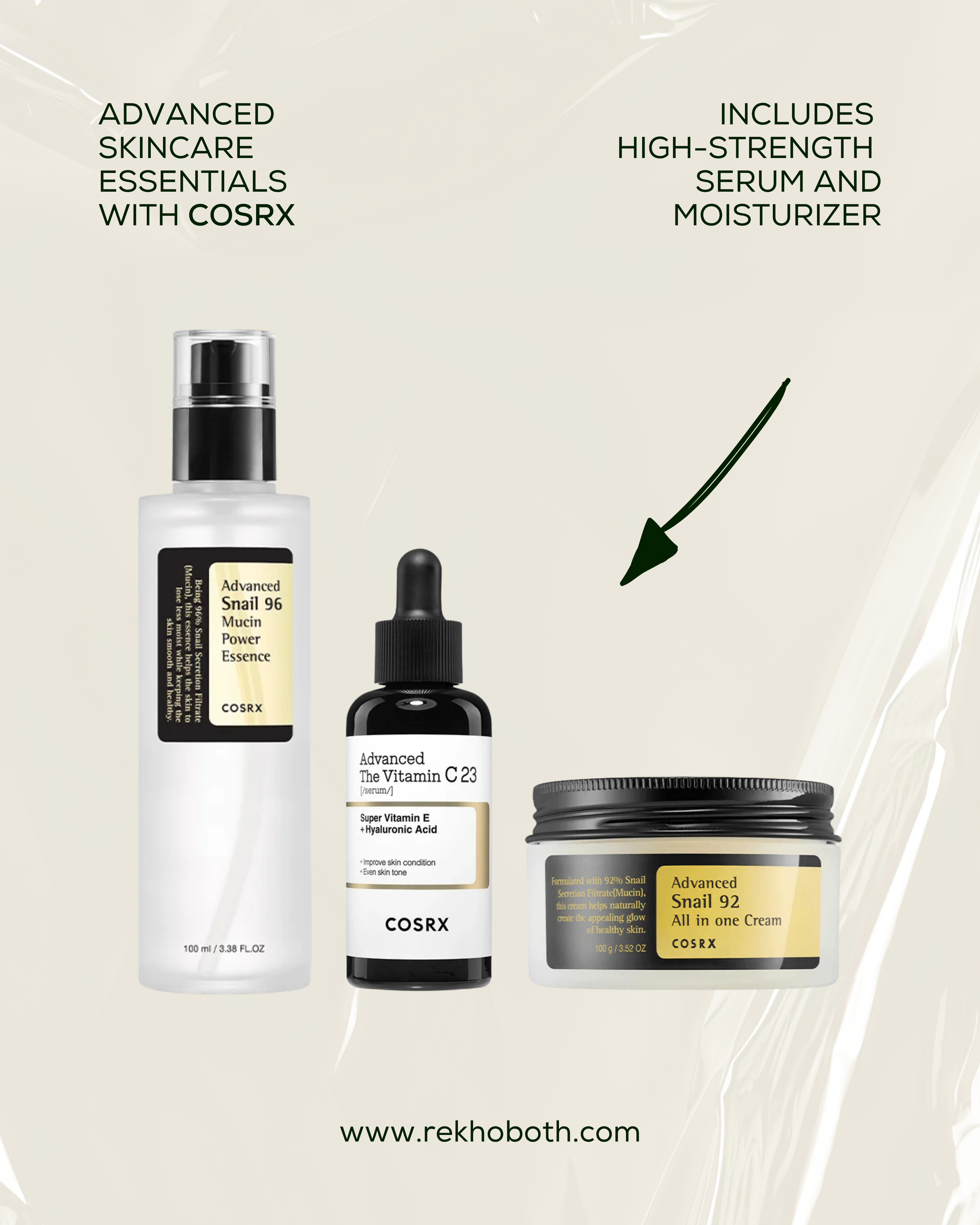 COSRX Trio Glow Up Essentials