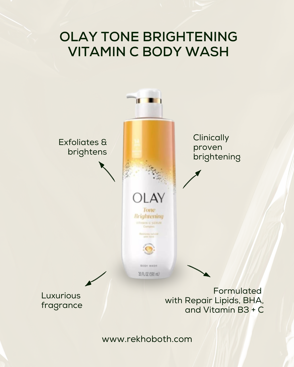 Olay Tone Brightening Vitamin C Body Wash