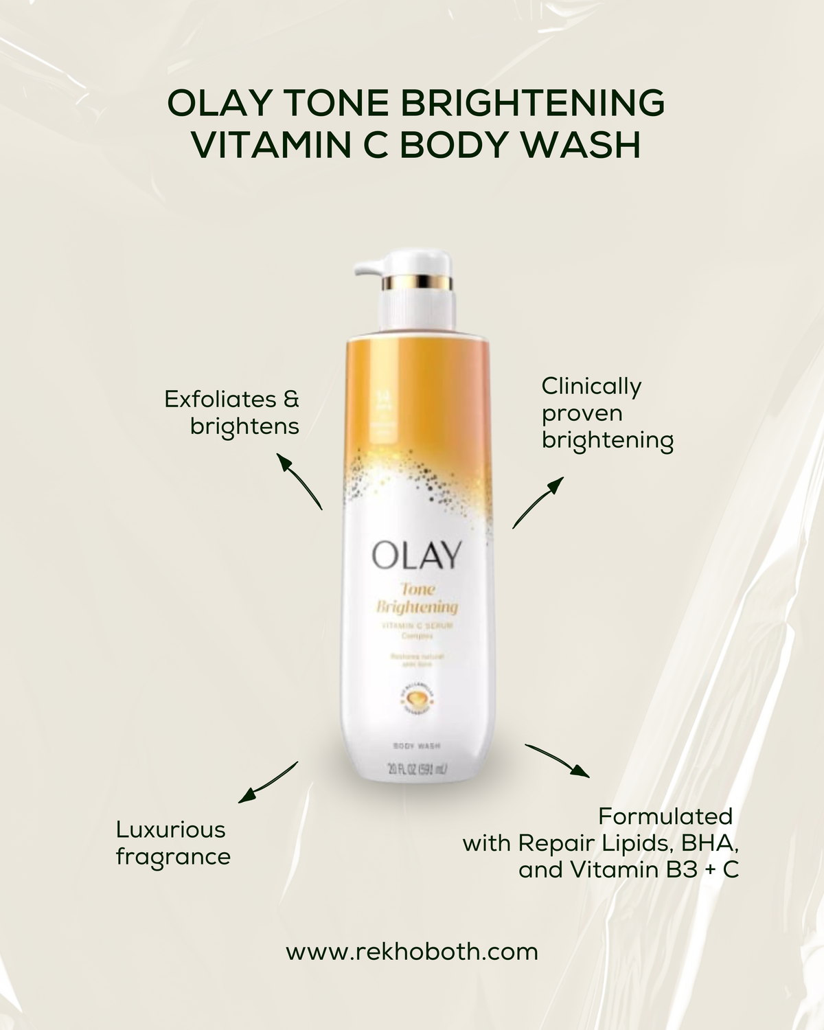 Olay Tone Brightening Vitamin C Body Wash
