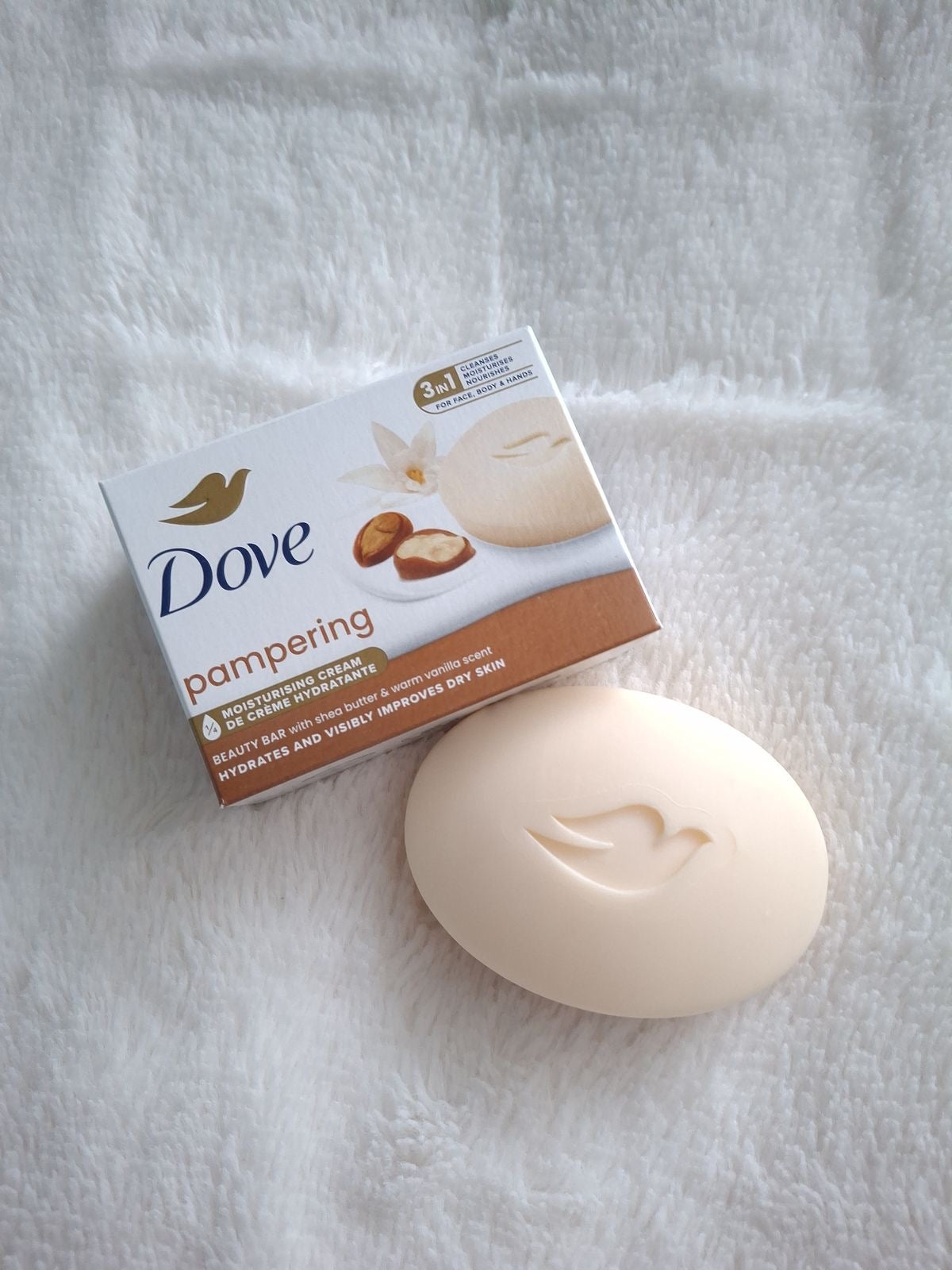 Dove 4 in 1 pampering bar soap