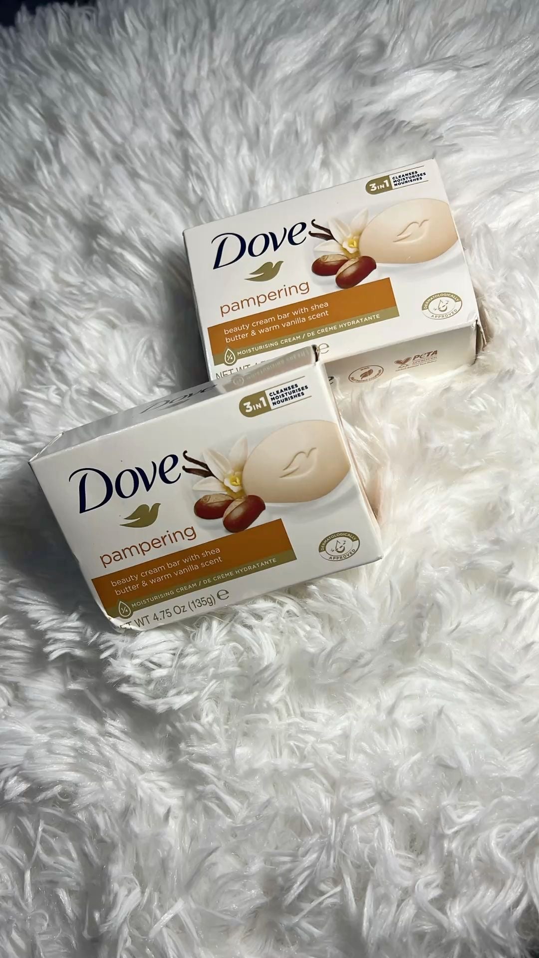 Dove 4 in 1 pampering bar soap