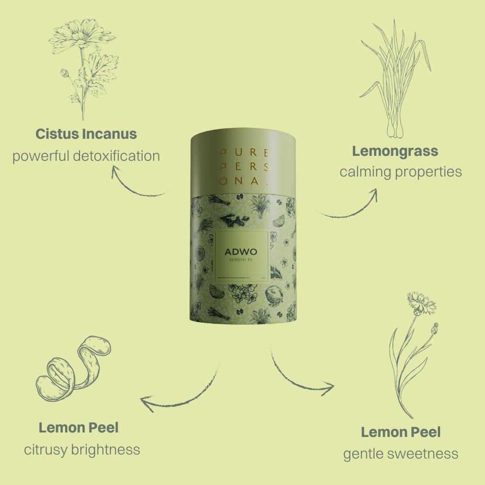 Pure Persona Wellness Tea - Lemon Grass Fusion