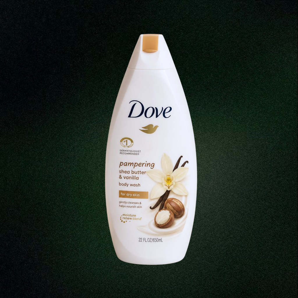 Dove pampering care body wash